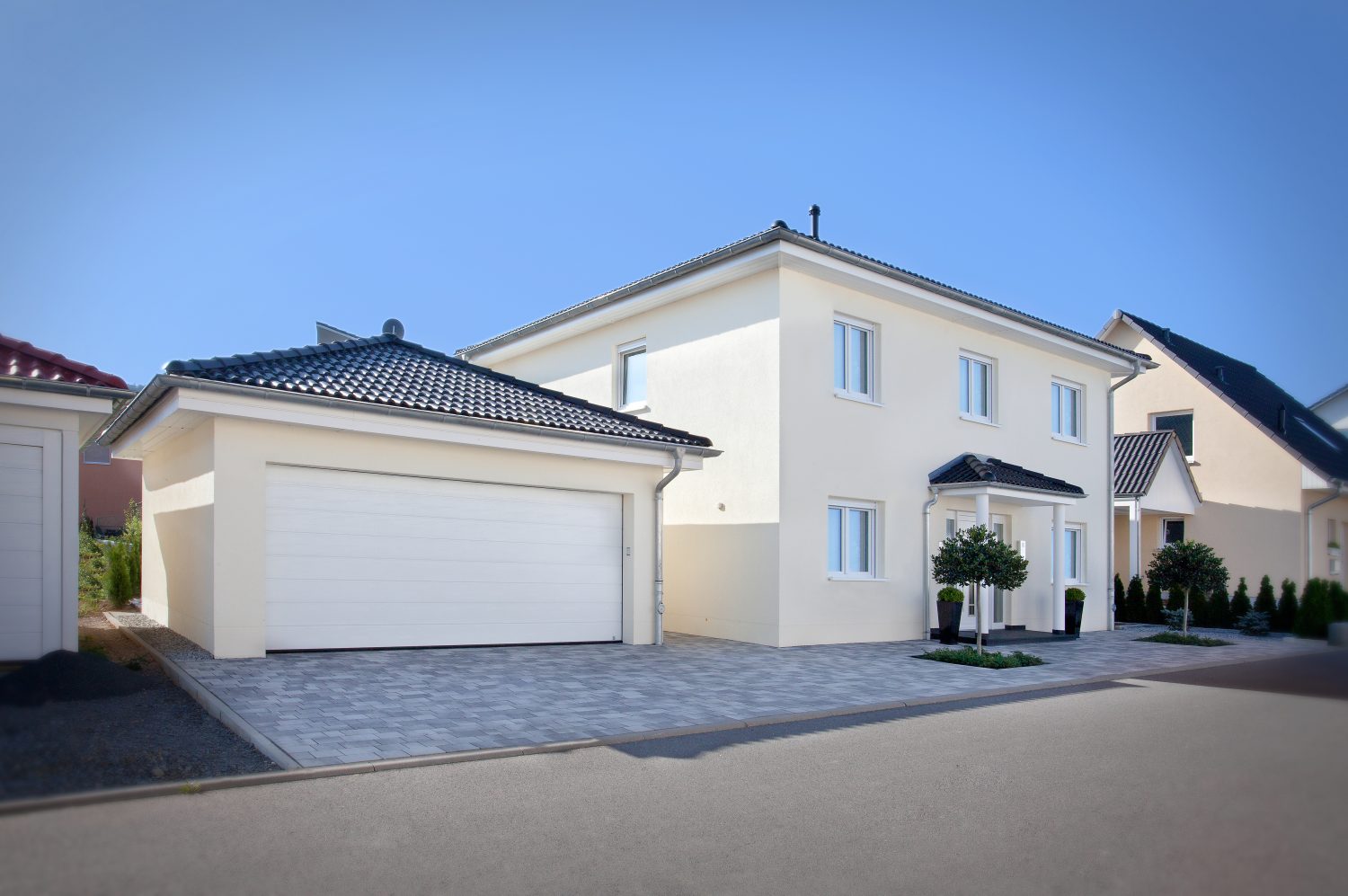 Niedrigenergiehaus mit Porenbeton in Bad Mergentheim